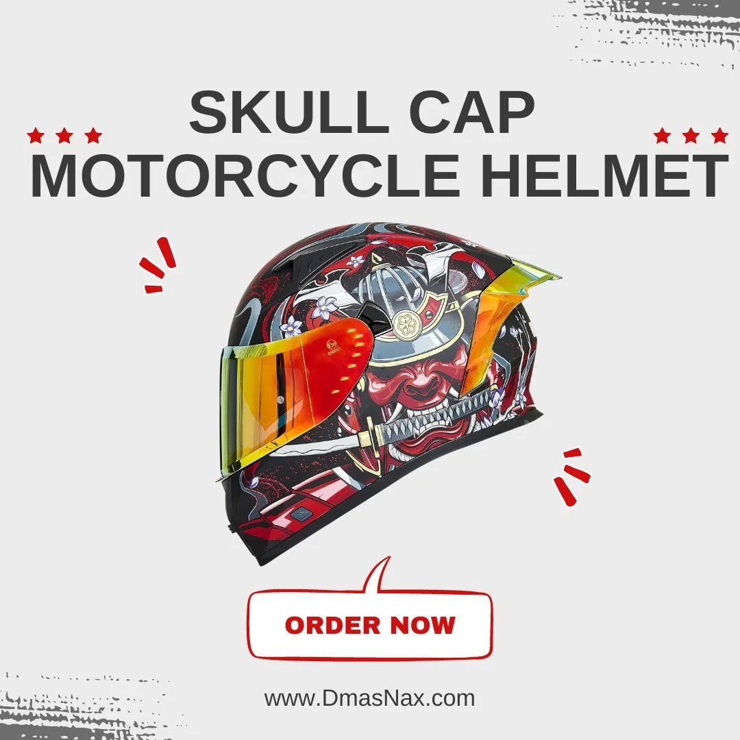 Skull Cap Motorcycle Helmet