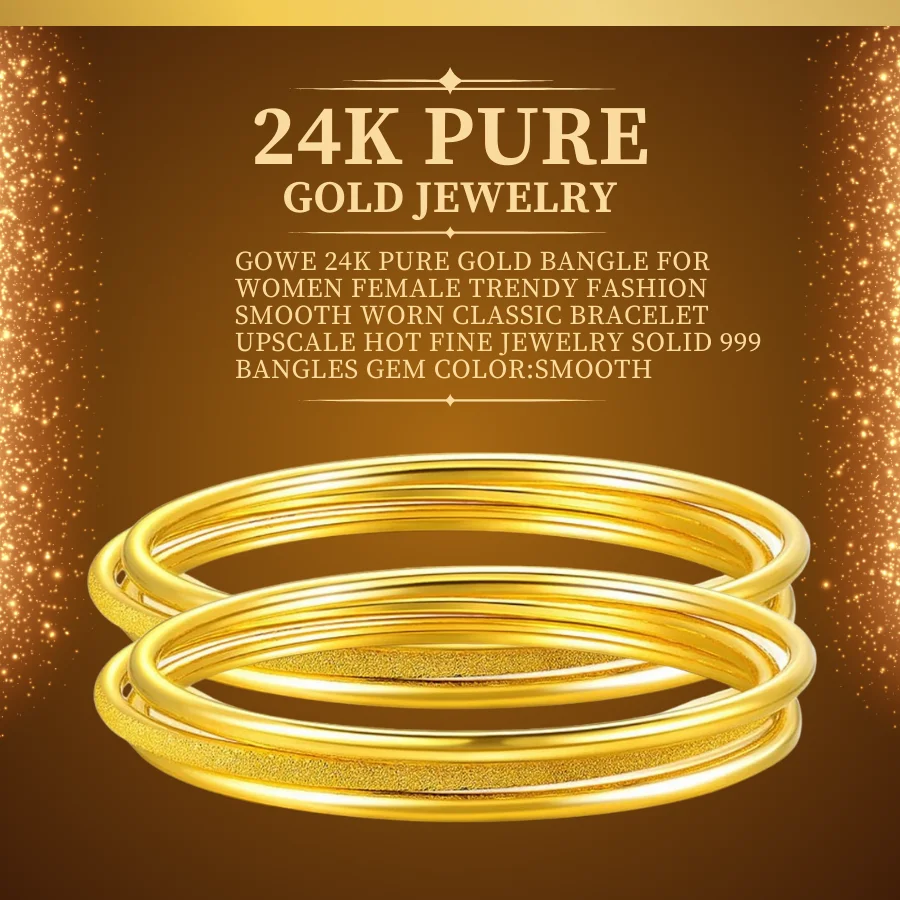 24k Pure Gold Jewelry