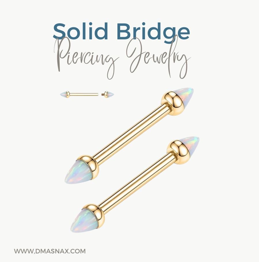 Solid Bridge Piercing Jewelry